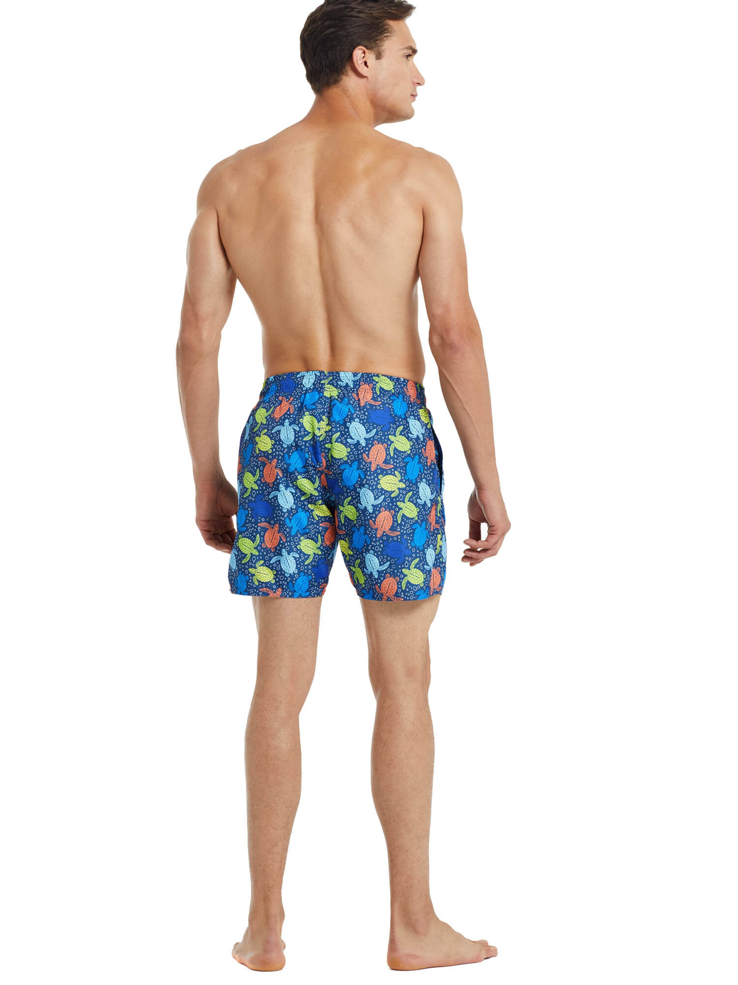 Blackspade Swimming shorts ' Summer Prints ' in Blue