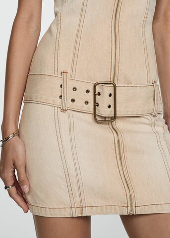 MANGO Kleid 'Jamie' in Braun