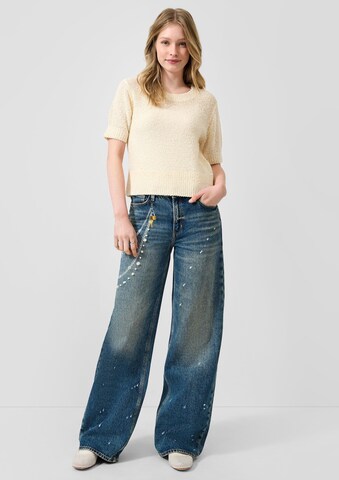 QS Trui in Beige