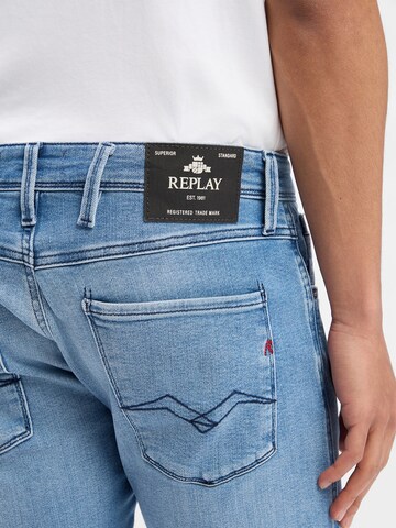 REPLAY Regular Jeans in Blauw