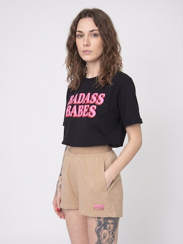 ADIDAS ORIGINALS Skinny Spodnie sportowe w kolorze brązowy: przód