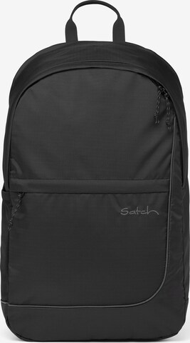 Satch Backpack 'Fly' in Black: front