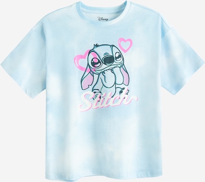 134 dydžio Marškinėliai 'LILO&STITCH' iš Cool Club, spalva – šviesiai mėlyna, Prekių apžvalga