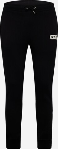 Coupe slim Pantalon de sport 'N7-87' AÉROPOSTALE en noir : devant