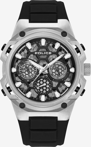 POLICE Analog watch 'Challenger' in Black: front