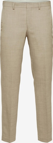 SELECTED HOMME Slimfit Pantalon 'Oasis' in Beige: voorkant