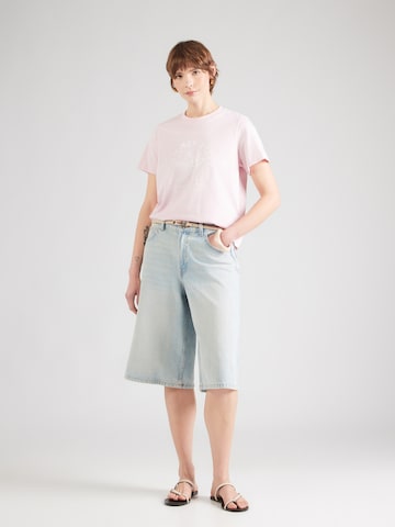 VERO MODA Μπλουζάκι 'VMPALMA METTE' σε ροζ