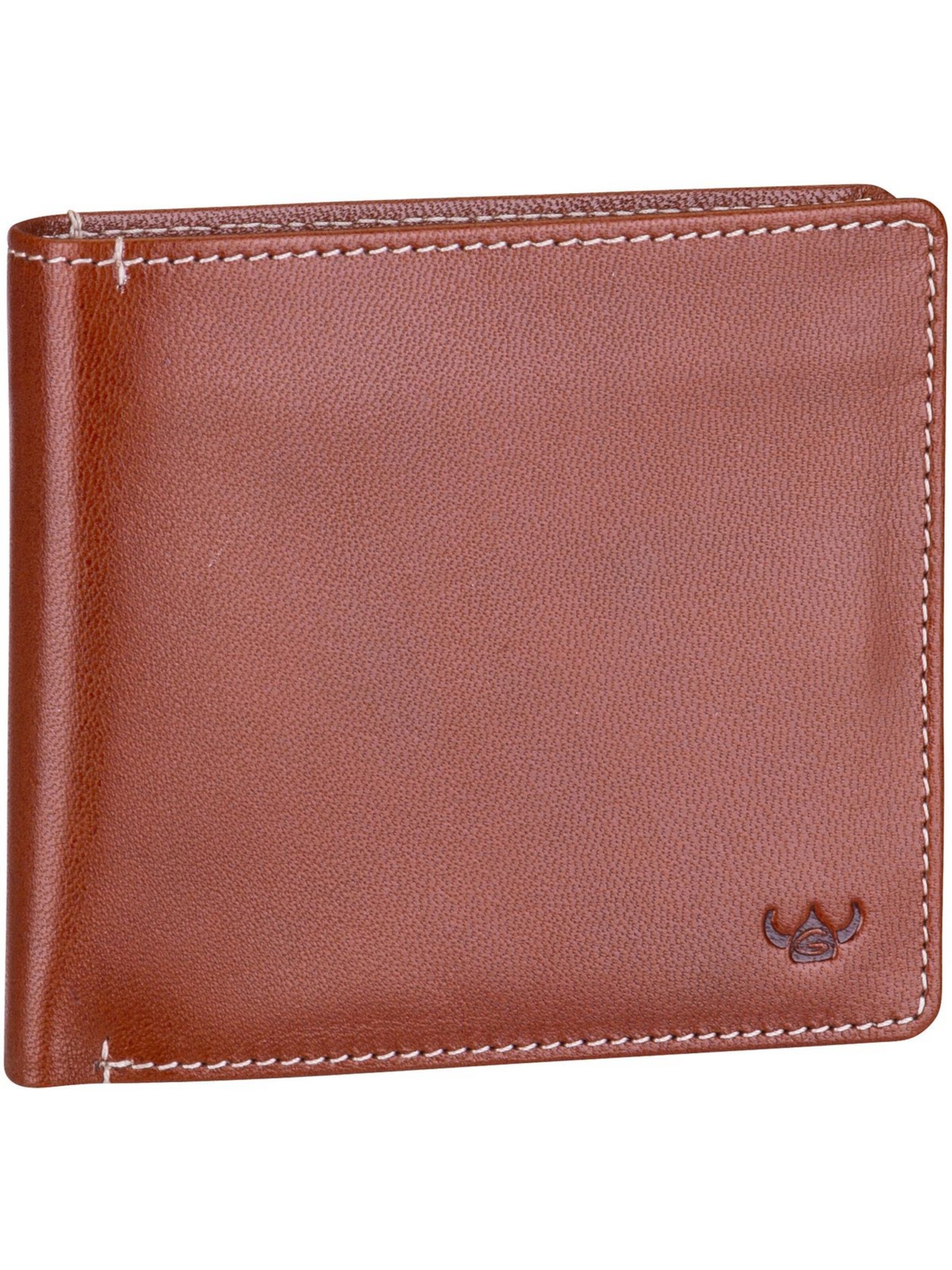 Portamonete 'Bari' di GOLDEN HEAD in marrone: frontale