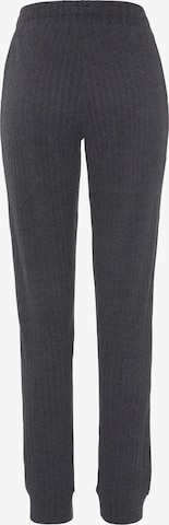 LASCANA - Tapered Pantalón en gris