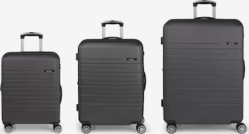 Gabol Suitcase Set 'Escape' in Grey: front