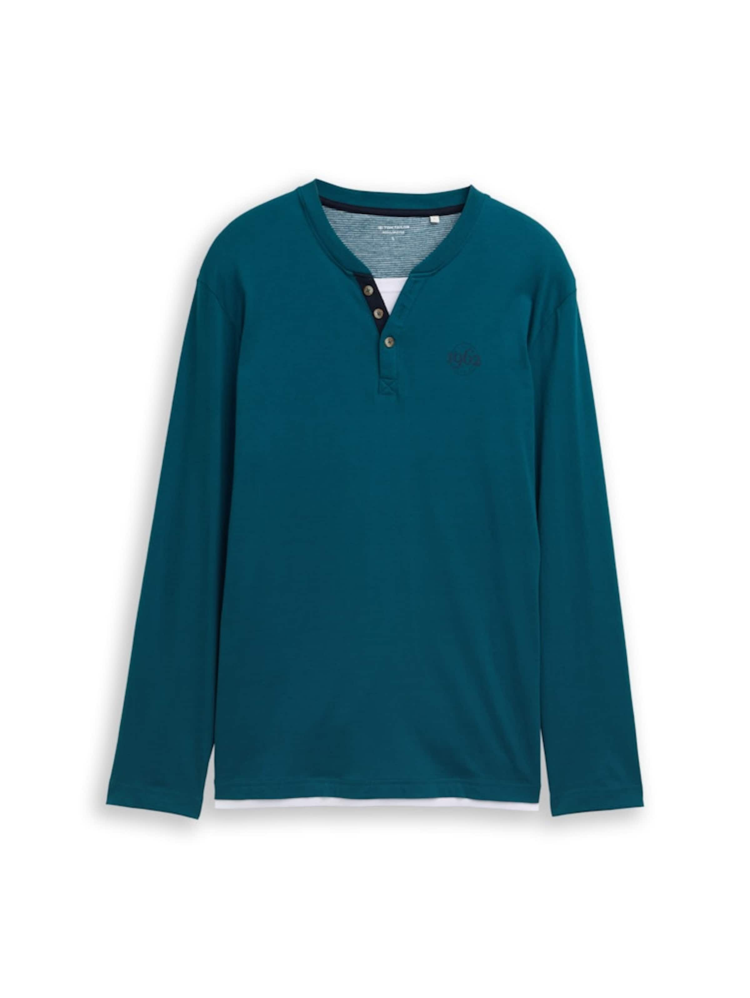 TOM TAILOR Shirt in Green: front