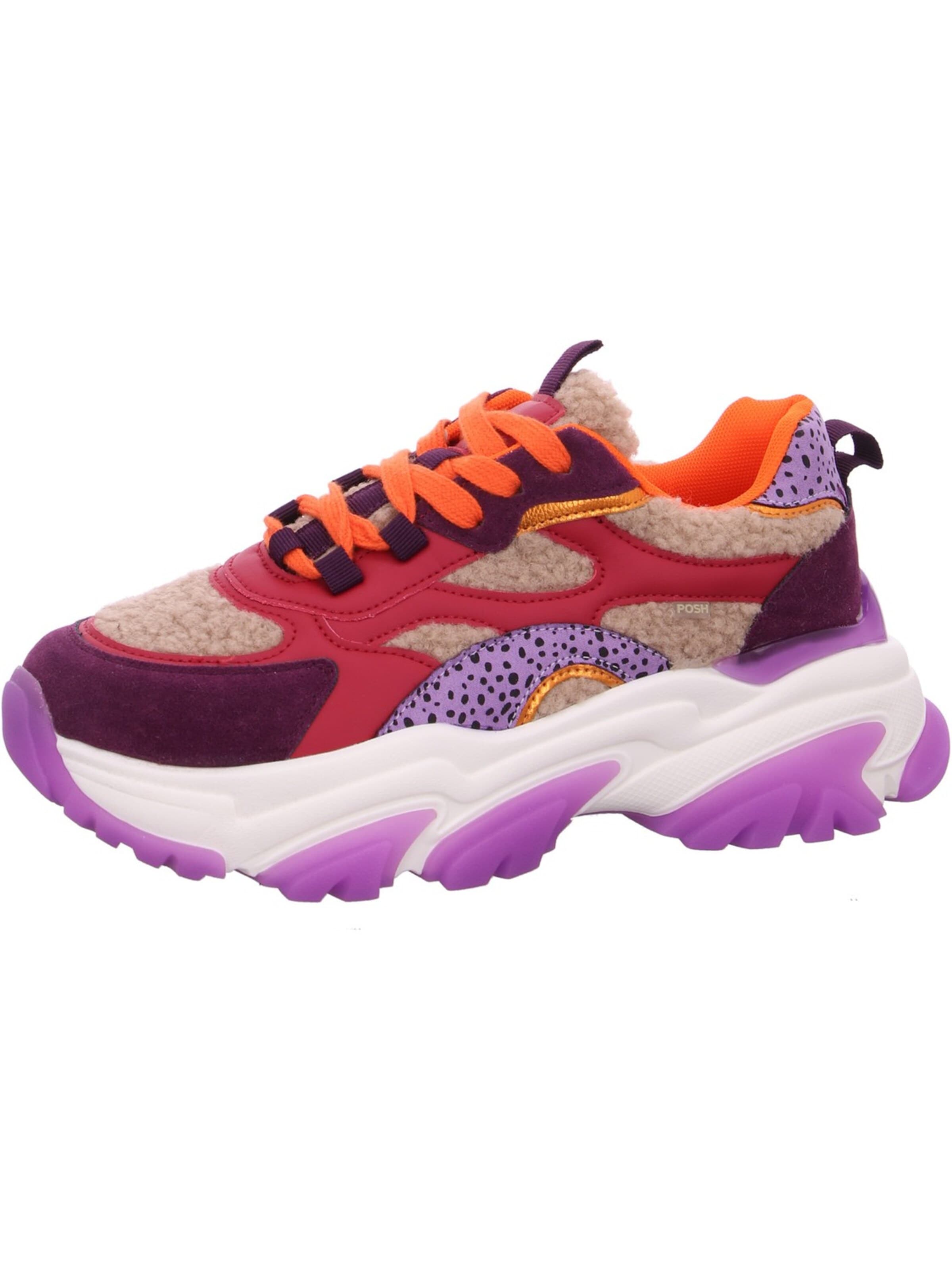 PS Poelman Sneakers 'Poelman Sneaker Mehrfarbig' in Mixed colors: front