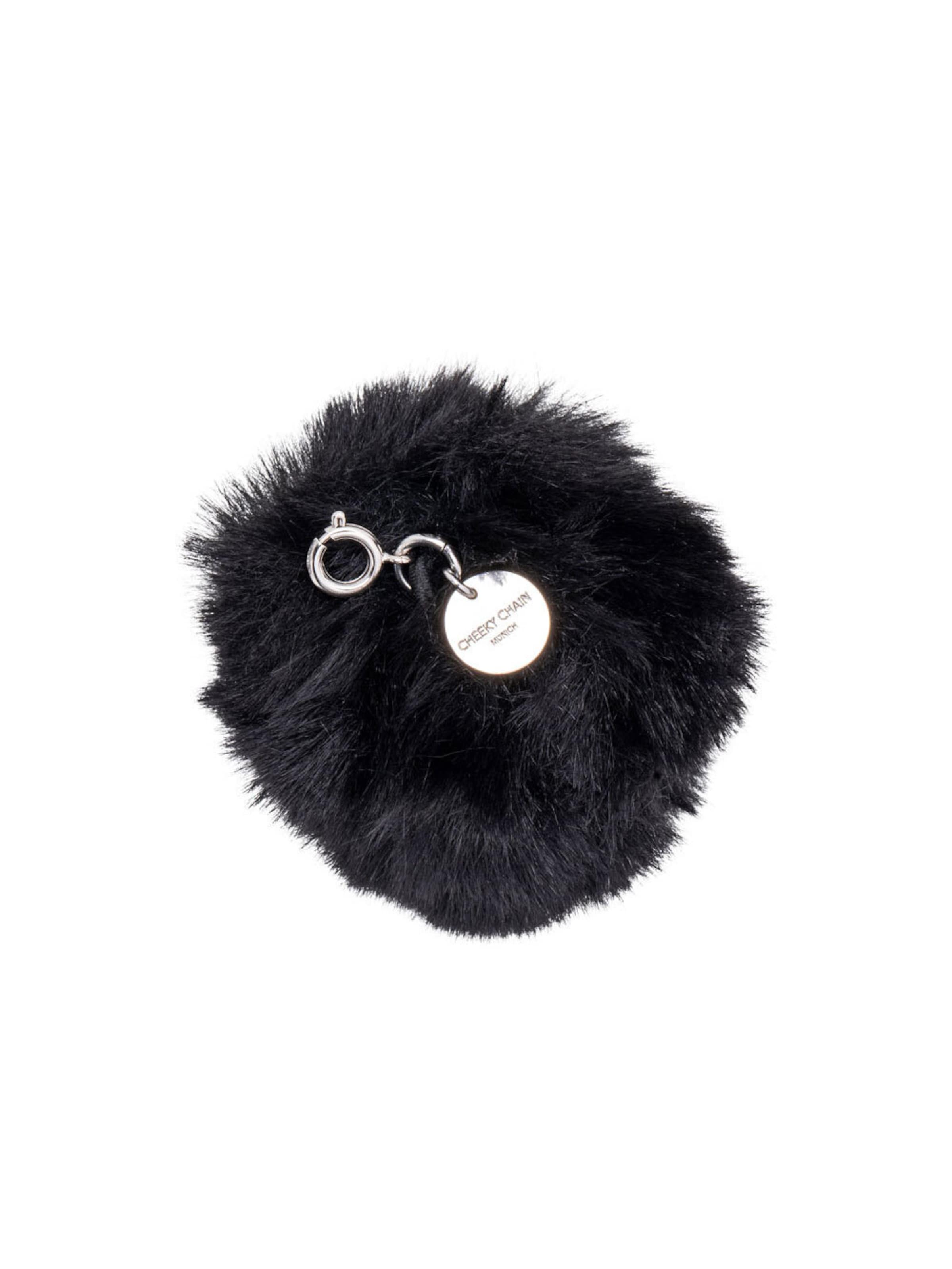 Accessoires pour chaussures 'Pom' Cheeky Chain Munich en noir : devant
