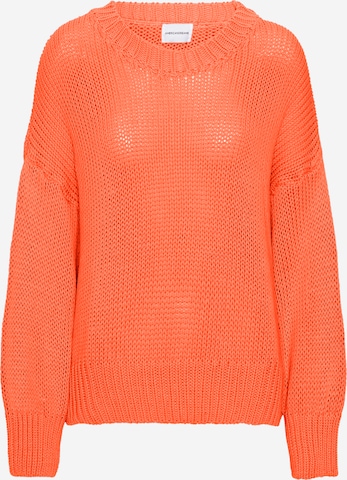 americandreams Oversizepullover 'Pepper' in Orange: Vorderseite