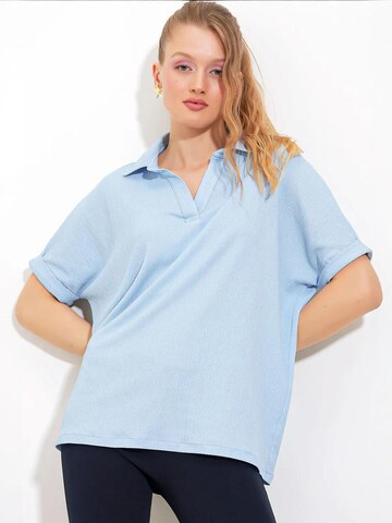 Bigdart Bluse in Blau