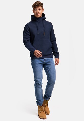 INDICODE JEANS Trui 'Jody' in Blauw