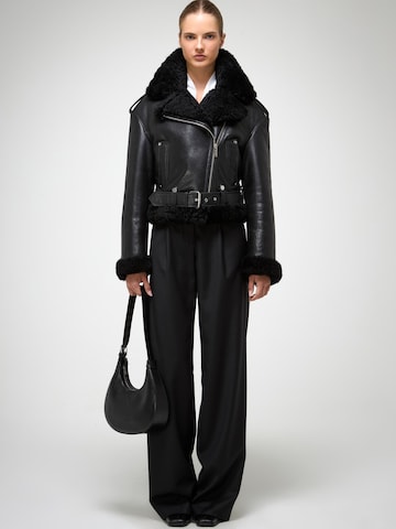 V S P Winterjacke 'Tierra' in Schwarz