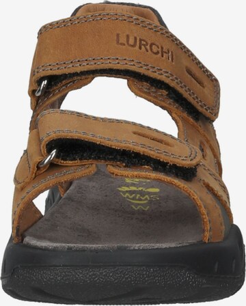LURCHI Open schoenen in Bruin