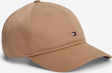 TOMMY HILFIGER Шапка с козирка в зелено: отпред