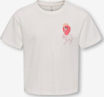 ONLY GIRLS Shirt 'KOGNORA' in White: front