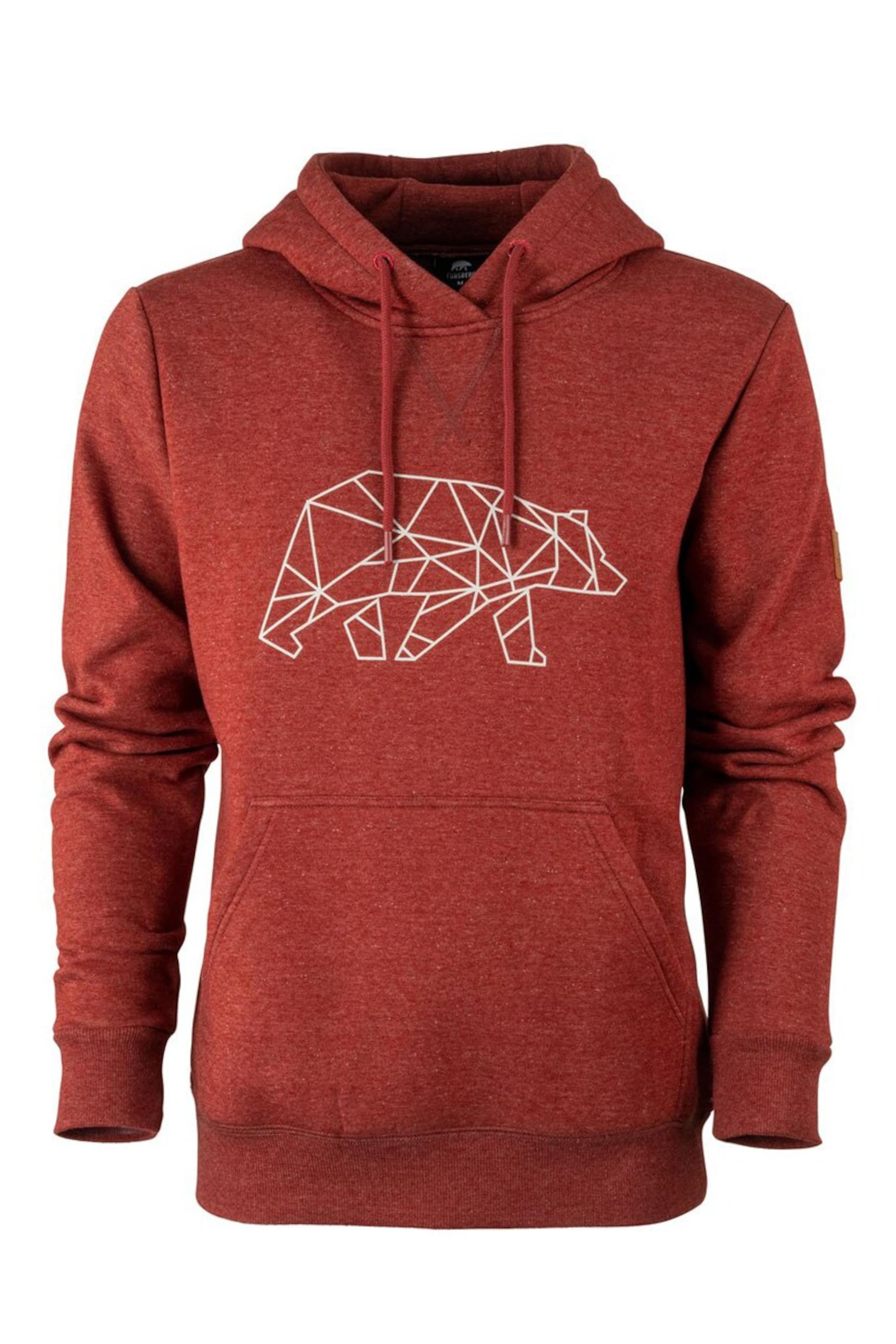 FORSBERG Sweatshirt 'Pettarson' in Brown: front