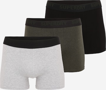 Superdry Boxeralsók - szürke: elől