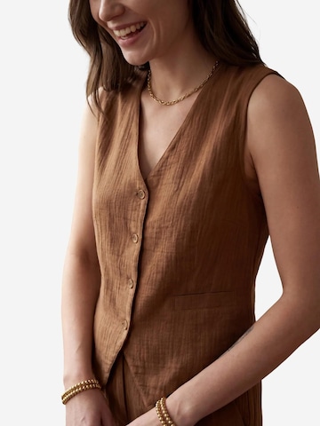 Pantalons de tailleur My fashion en marron