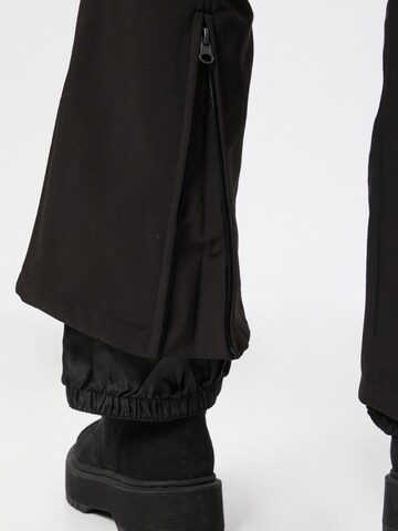 KILLTEC Boot cut Outdoor Pants 'Jilia' in Black