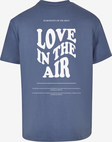 Maglietta 'Love In The Air' di Merchcode in blu