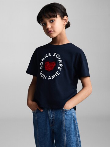 MANGO KIDS Koszulka 'BONNE' w kolorze niebieski: przód