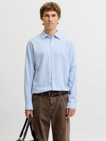JACK & JONES Comfort Fit Πουκάμισο 'JJEFIELD' σε μπλε: μπροστά