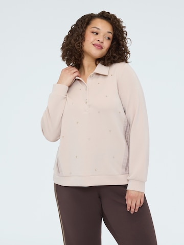 Fiorella Rubino - Jersey en rosa: frente