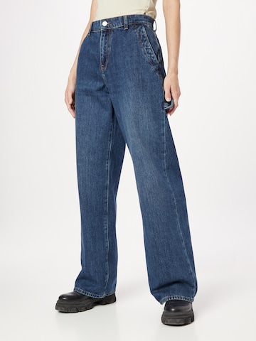 Wide leg Jeans 'Lenora' de la LTB pe albastru: față