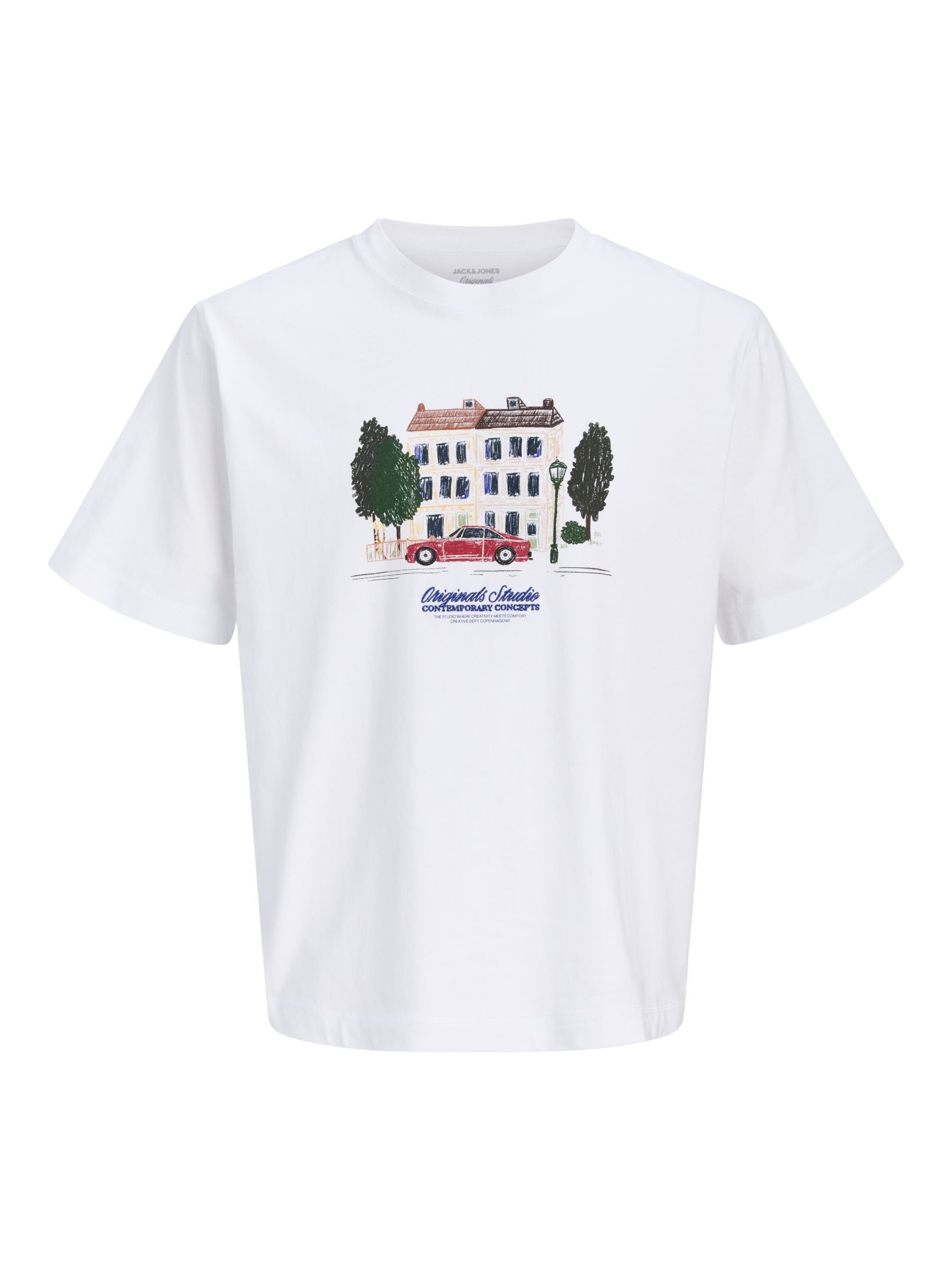 Maglietta di JACK & JONES in bianco: frontale