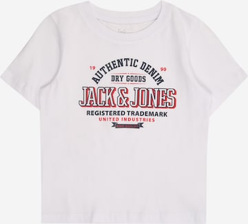 JACK & JONES MINI Shirt 'JJELOGO' in White: front