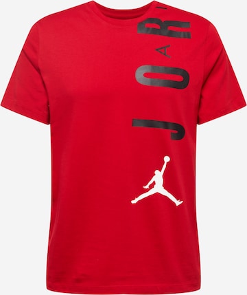 Maglietta di Jordan in rosso: frontale