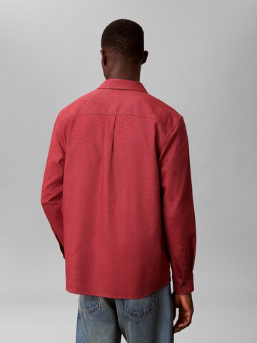 Calvin Klein Jeans Regular Fit Hemd in Rot