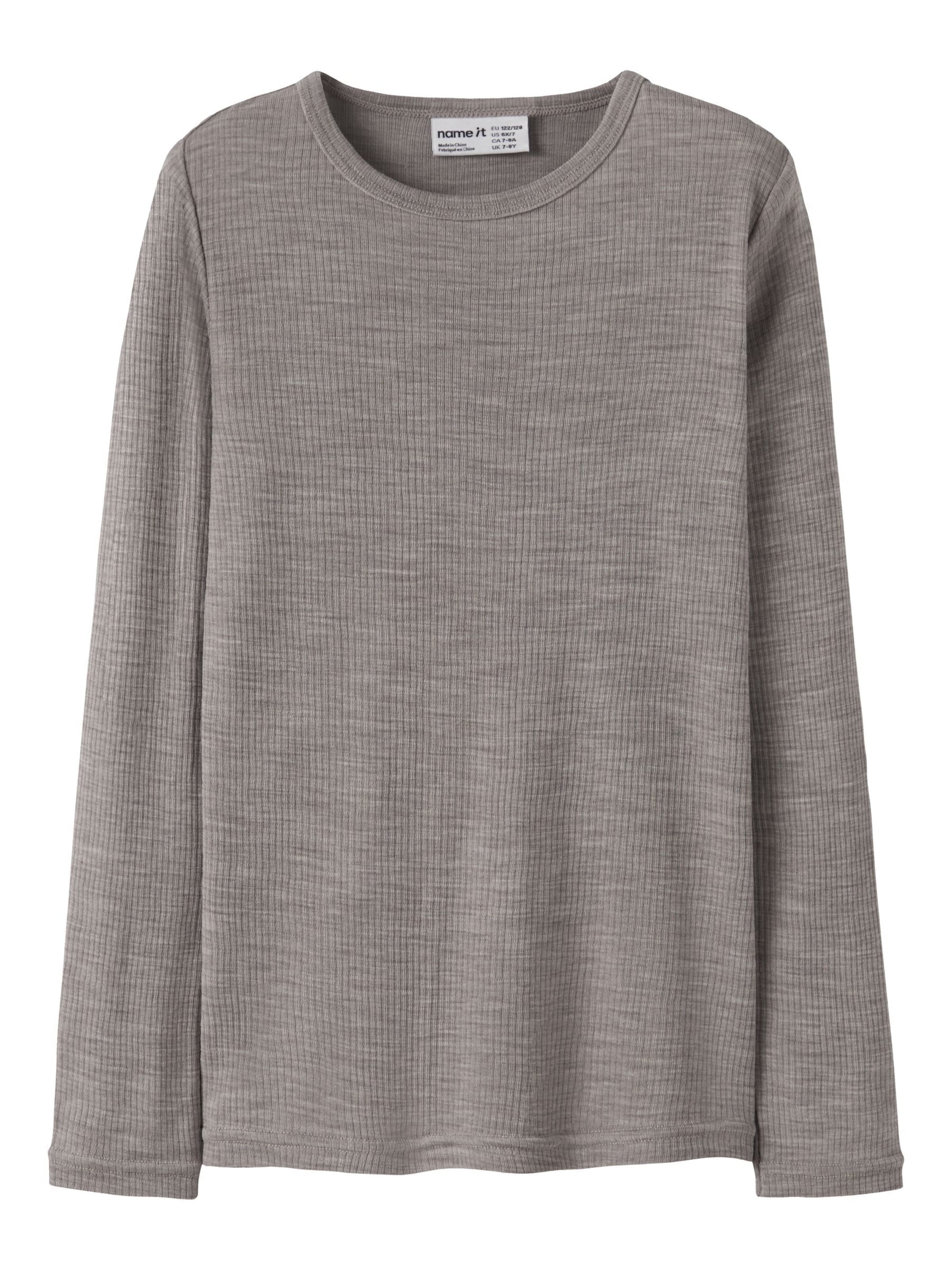 NAME IT - Camiseta en gris: frente