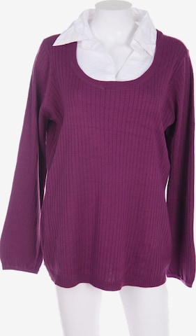Yessica by C&A Sweater & Cardigan in 4XL-5XL in Purple: front