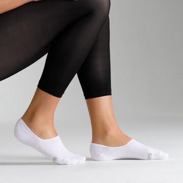 SKECHERS Ankle Socks 'Denver' in White: front