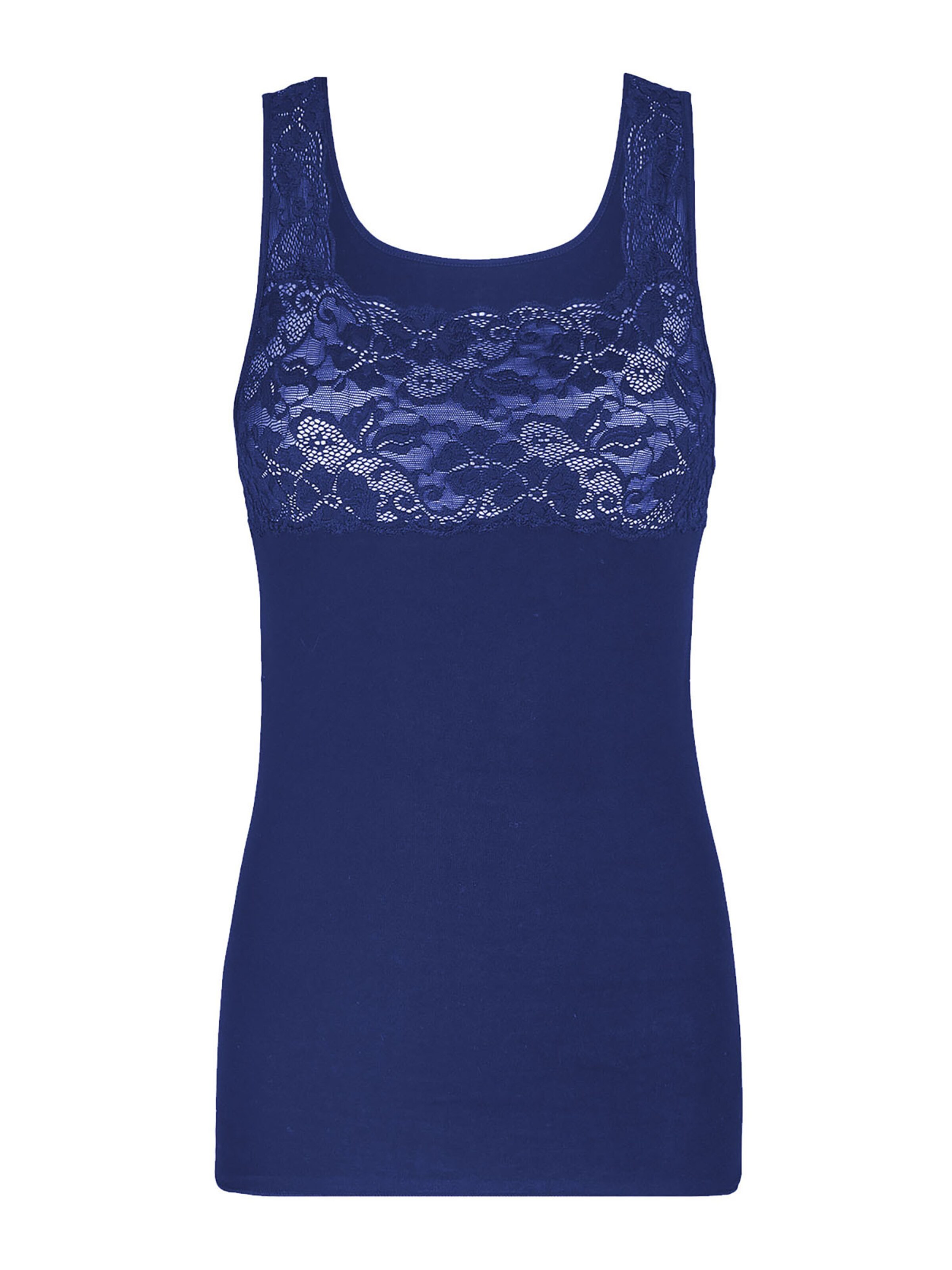 Nina von C. Undershirt 'Fine Cotton' in Blue