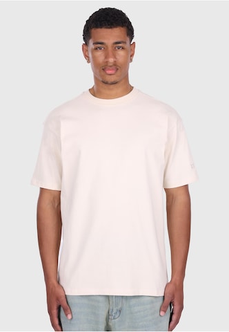 T-Shirt Dropsize en beige : devant