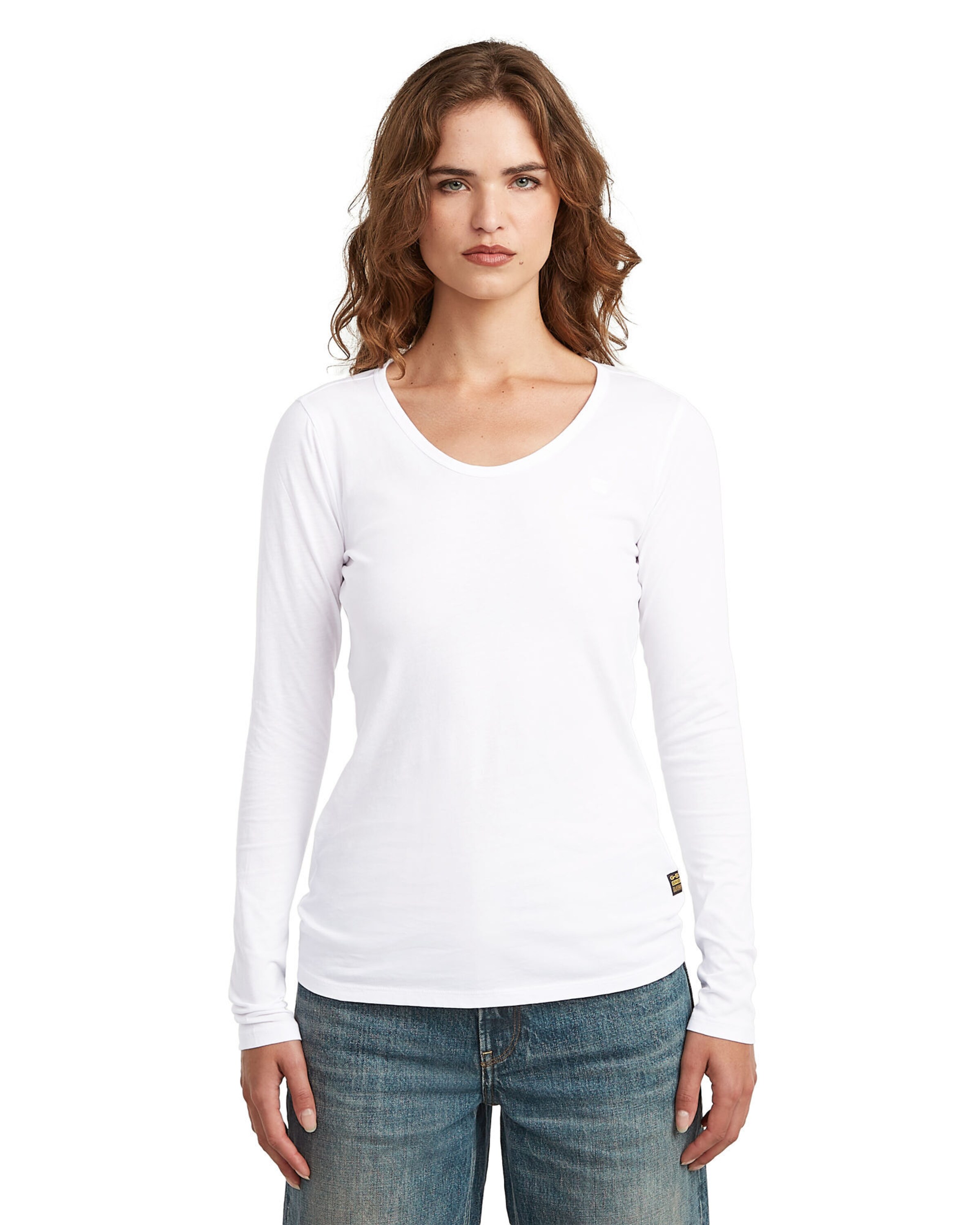 G-STAR Shirt in White: front