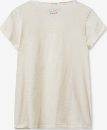 MOS MOSH T-shirt i beige