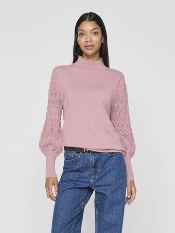 Pull-over VILA en violet : devant