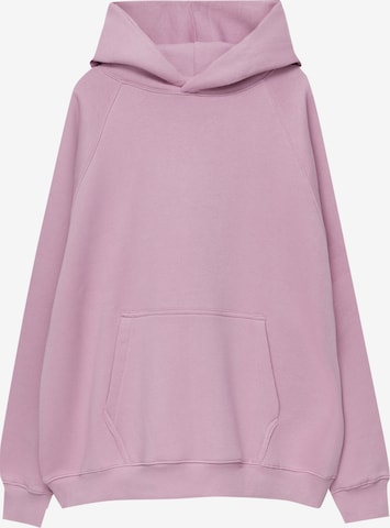 Pull&Bear Sweatshirt in Roze: voorkant