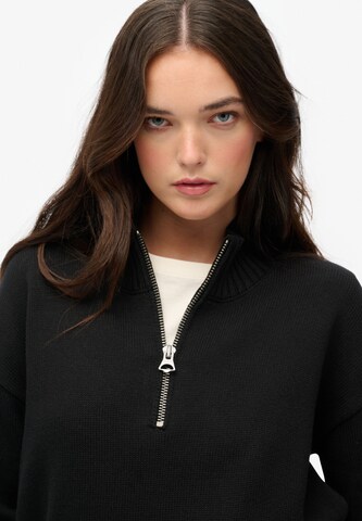 Superdry Pullover in Schwarz