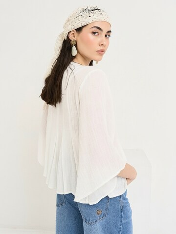 Camomilla Italia Multifunctionele blouse 'BETSY' in Wit
