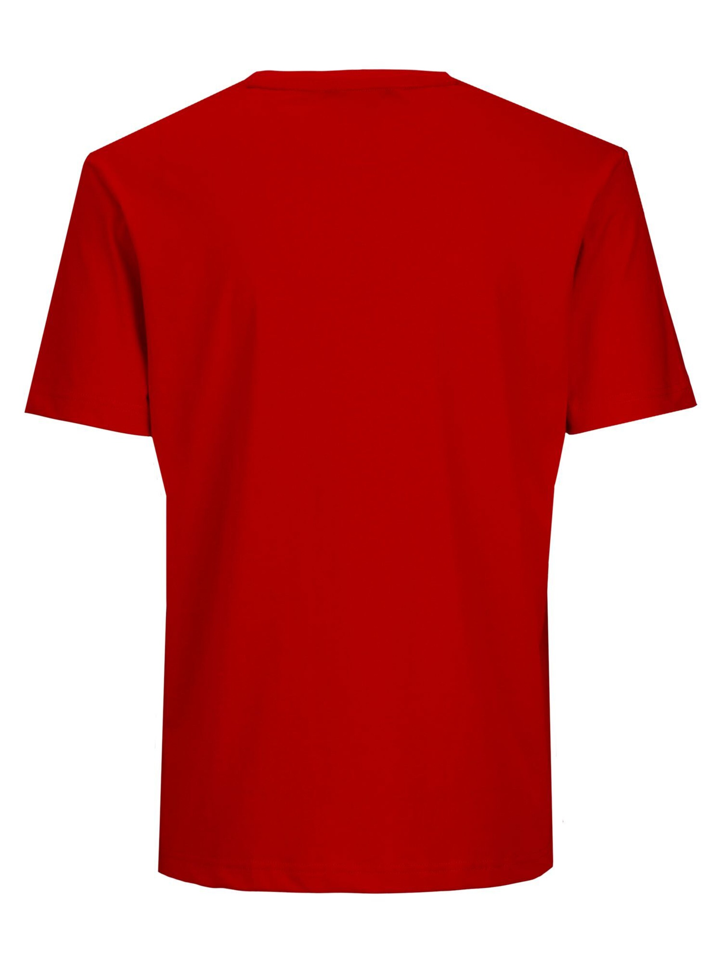 19V69 ITALIA T-shirt 'Toni M.P.' i röd