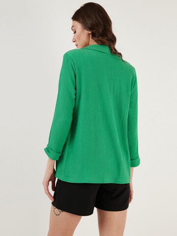 LELA Knit Cardigan in Green